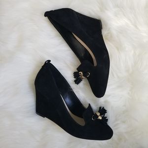 Vince Camuto | Fonna Vero Cuoio Black Wedge Heel 9